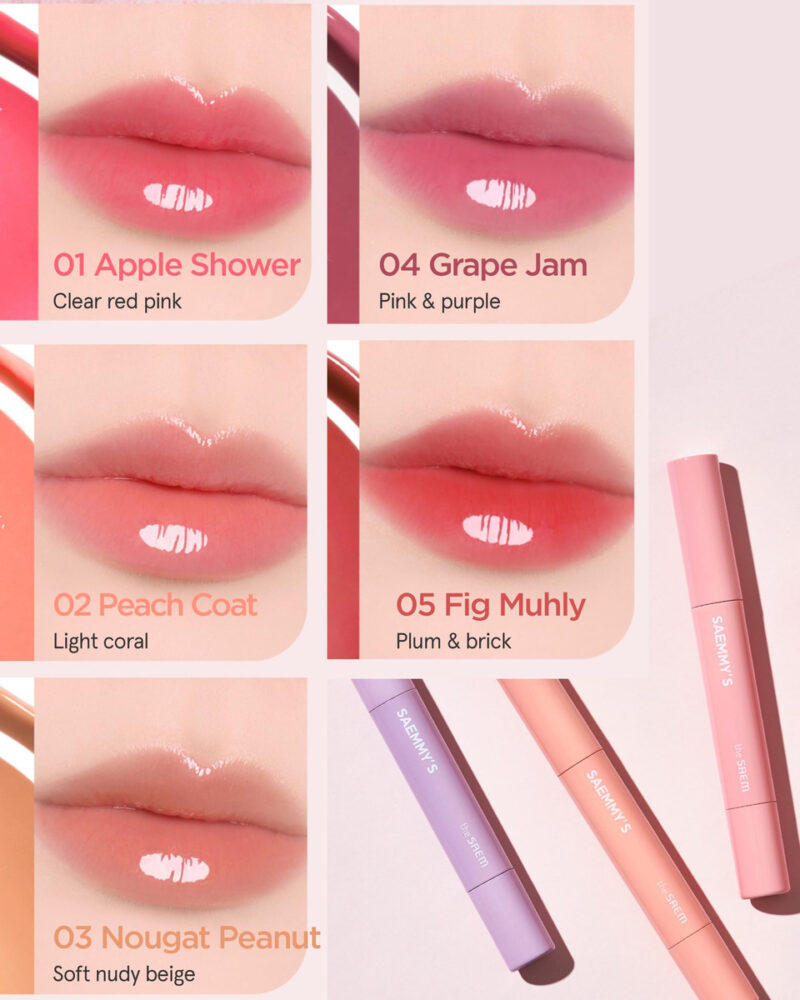 Batom De Brilho Labial Thesaem Saemmy's Syrup Shot Melting B - Image 4