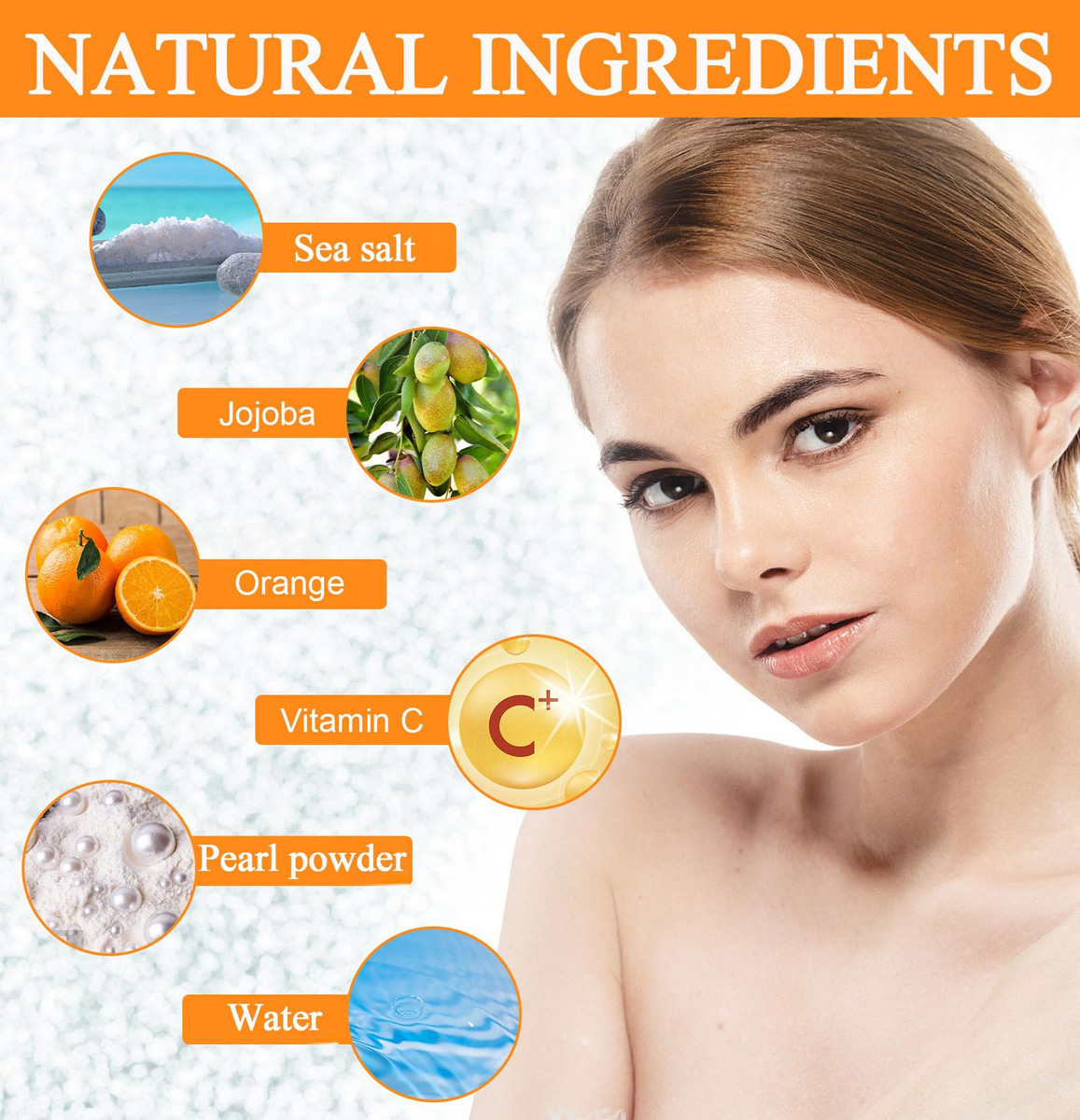 Esfoliante Em Gel Esfoliante Bixmk Orange, 2 Unidades Para R - Imagem 5