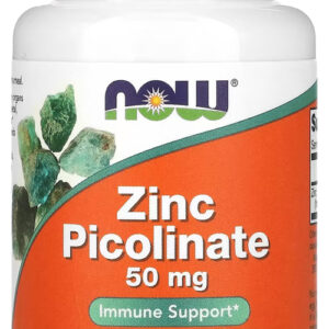 Nowfoods Zinco Picolinato 50mg 60cap Distribuidor Autorizado