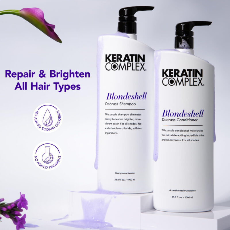 Shampoo E Condicionador Duo Keratin Complex Blondeshell - Image 2