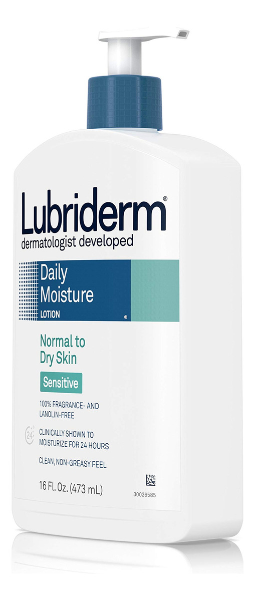 Loção Corporal Lubriderm Daily Moisture Sensitive Skin 473ml - Imagem 8