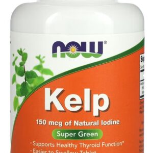 Kelp Algas 150mcg Now Foods Iodo Natural 200tab Importado