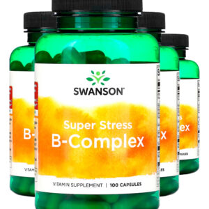 Complexo B Com Vitamina C Swanson 100 Caps Importado 4un