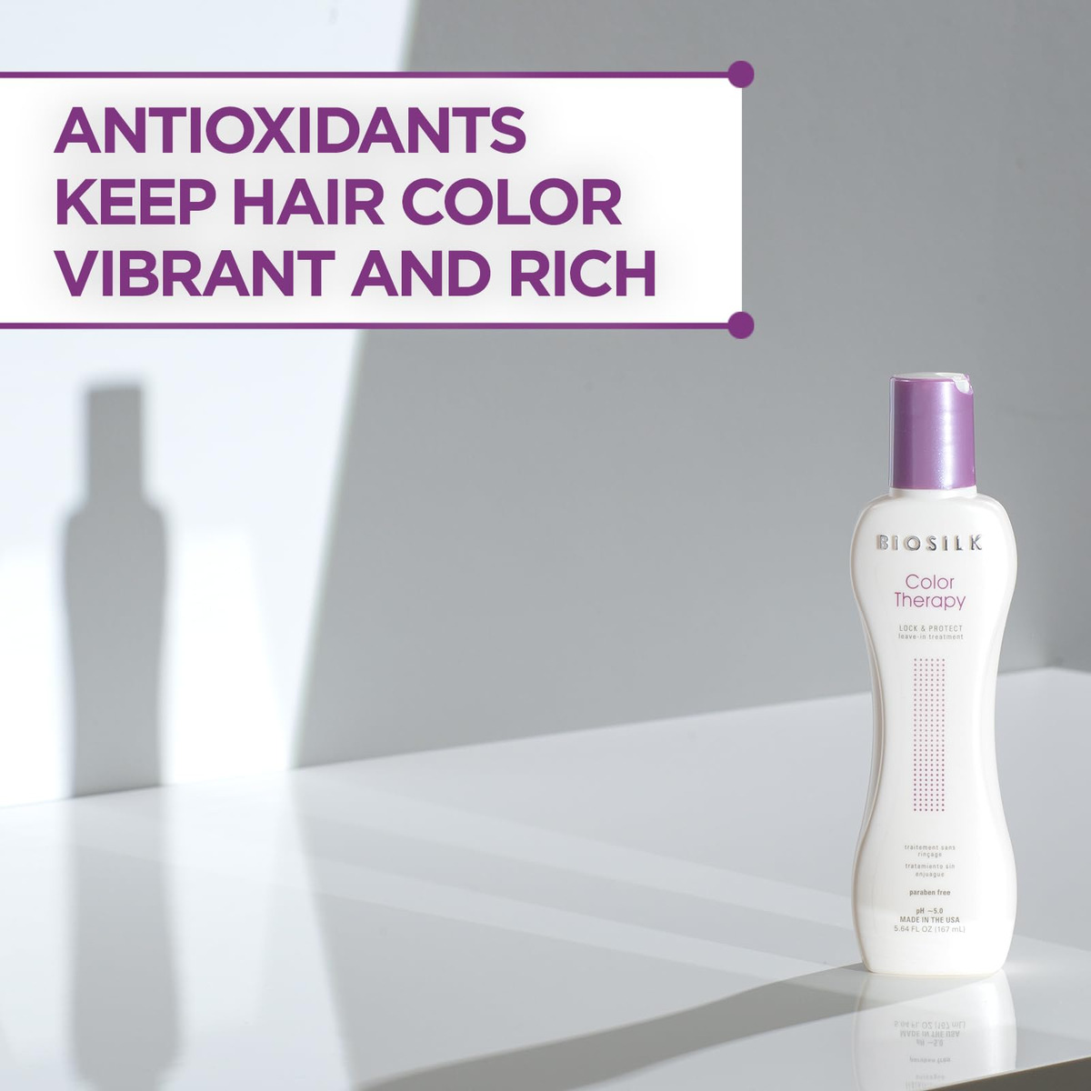 Tratamento De Cabelo Biosilk Color Therapy Lock & Protect 16 - Imagem 5