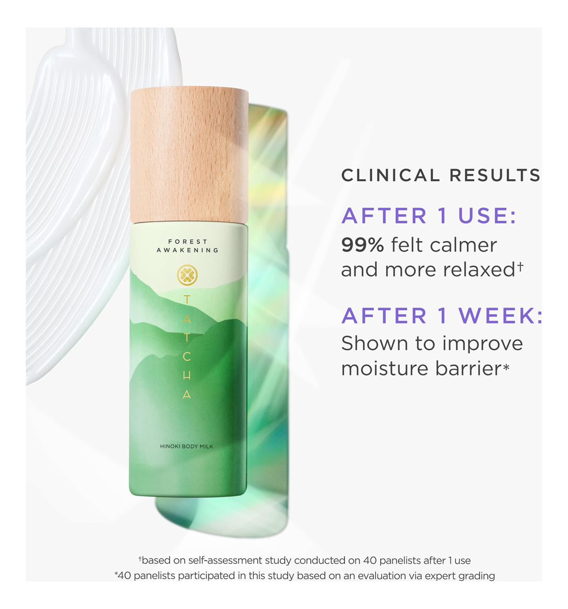 Leite Corporal Tatcha Forest Awakening Hinoki 132ml | 4,5 Fl - Imagem 2