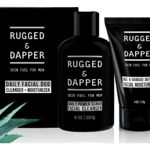 Conjunto De Cuidados Com A Pele Rugged & Dapper Daily Duo Pa