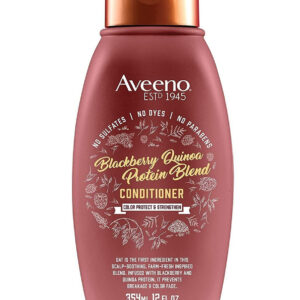 Mistura De Proteína De Quinoa De Amora Preta Aveeno Sem Sulf