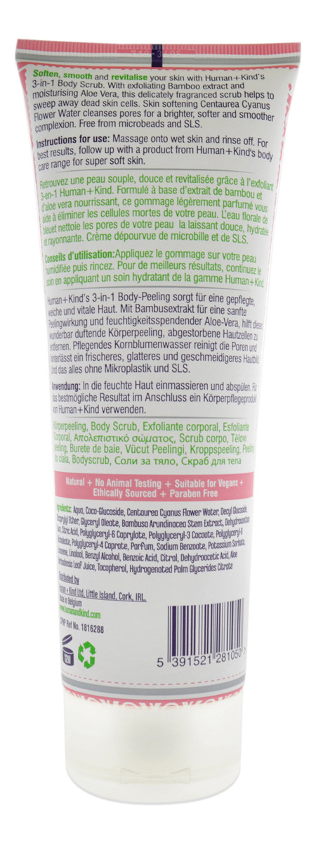 Esfoliante Corporal Human+kind 200ml - Imagem 2