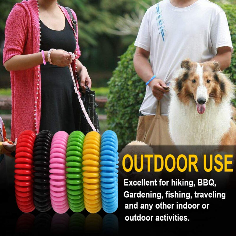 Pulseiras Repelentes De Mosquitos, Buggybands, Pacote Com 60 - Image 5