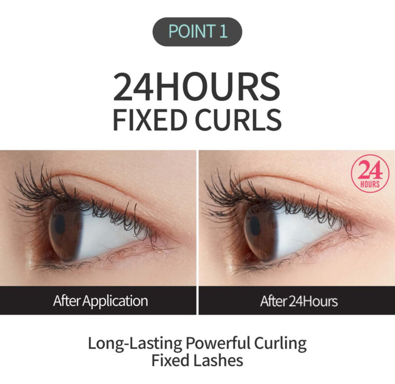 Máscara Etude Curl Fix #1 Preta À Prova D'água Com Duração D - Image 11