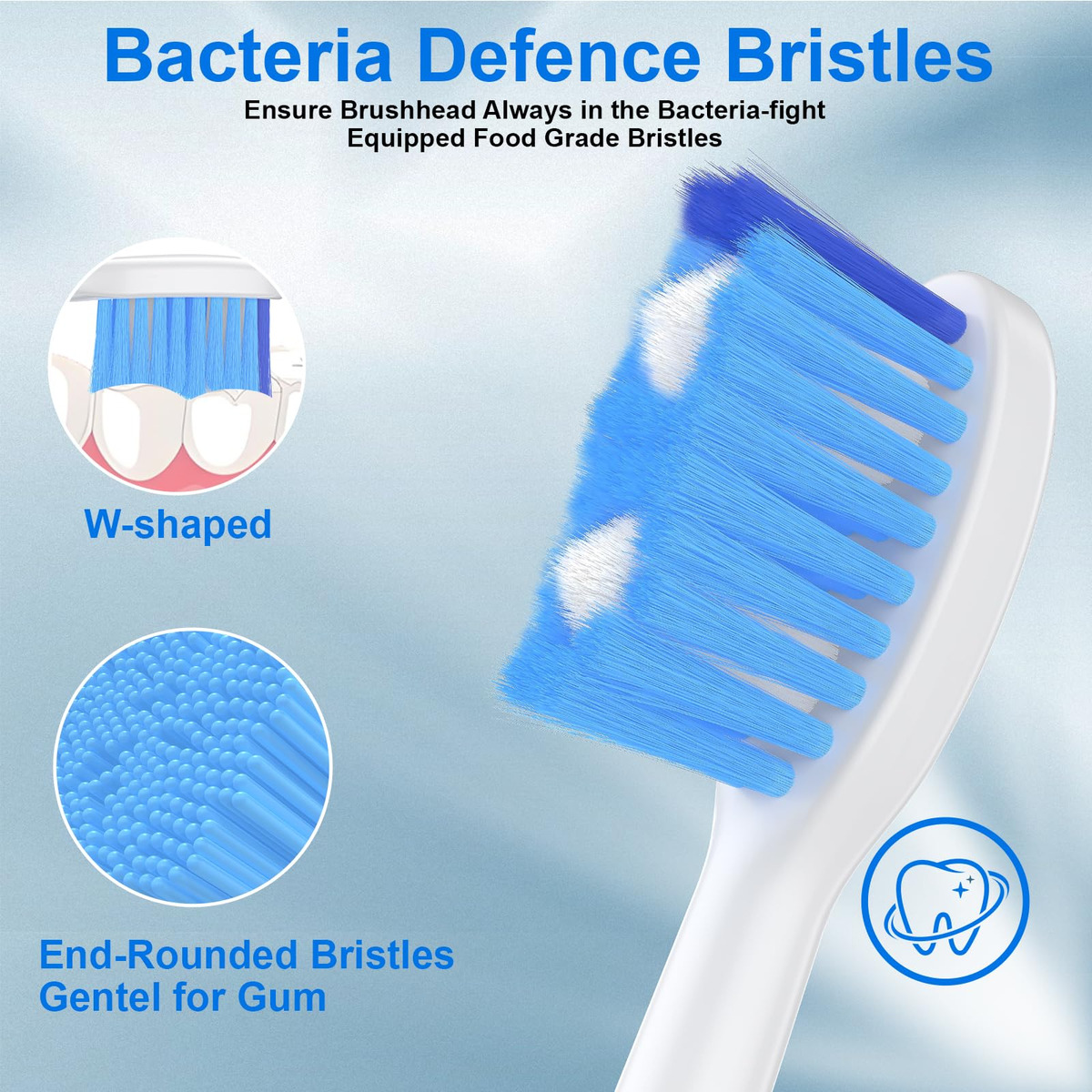 Escova De Dentes Elétrica Eliteshine Sonic Para Adultos E Ad - Imagem 8