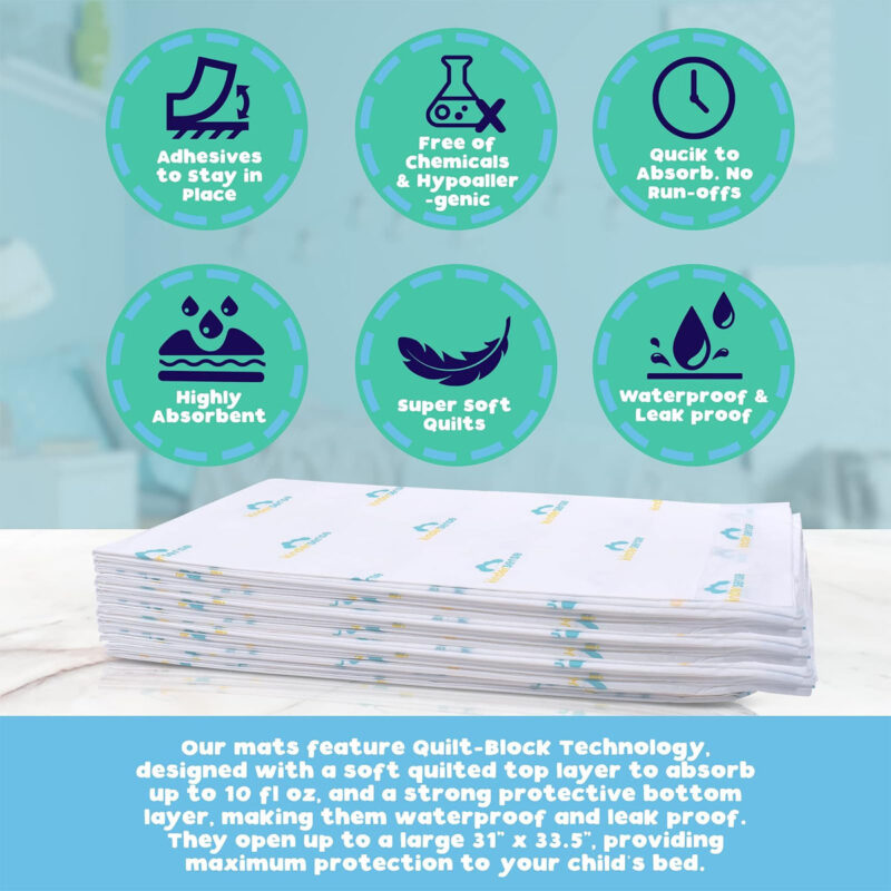 Almofadas De Cama Descartáveis Kindersense Ultra Absorbent - Image 2