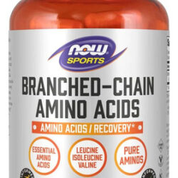 Aminoácidos De Cadeia Ramificada Now Foods 120 Cápsulas, Sabor Sem Sabor