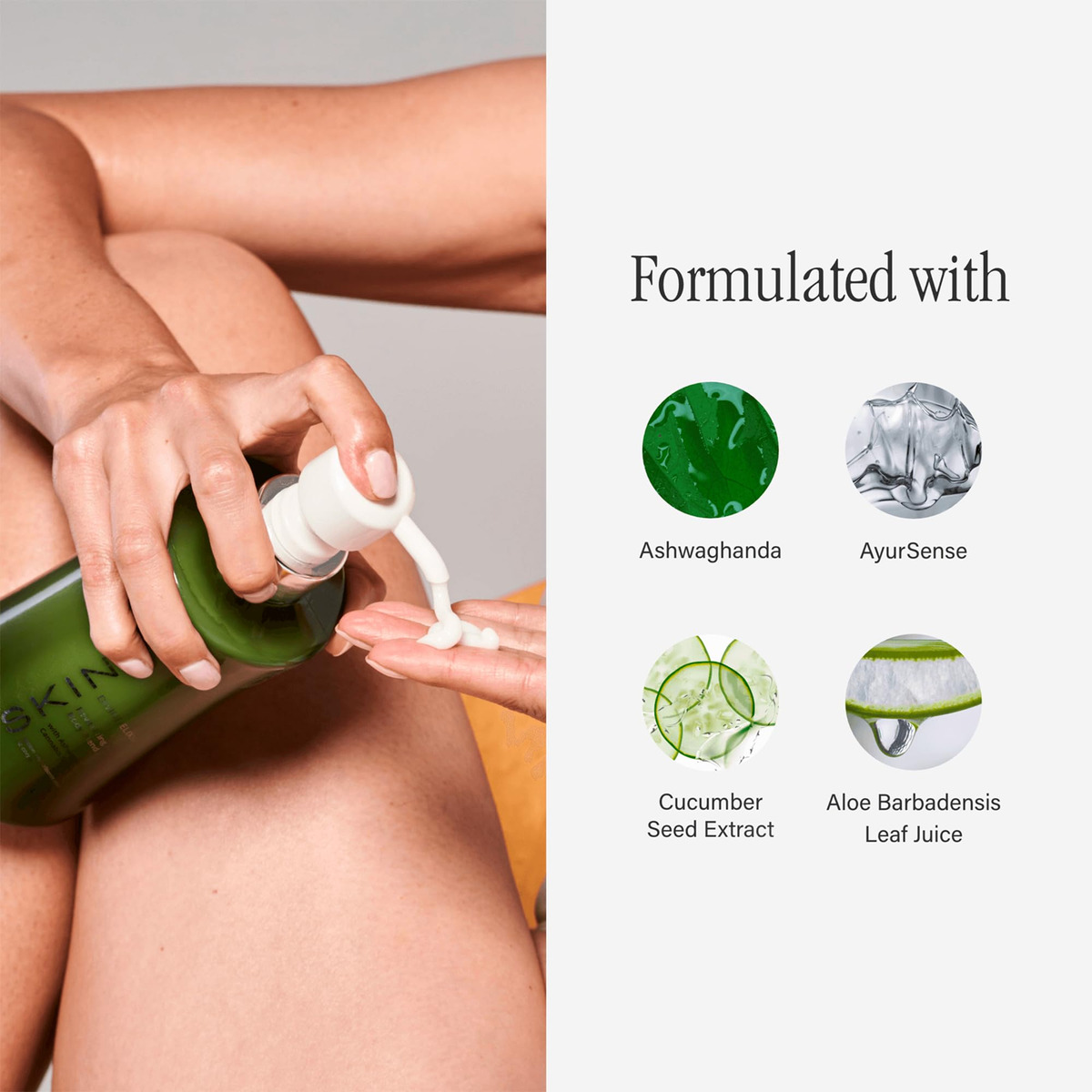 Loção Corporal Skinn Natural Divine Elixir Com Ashwagandha 2 - Imagem 3