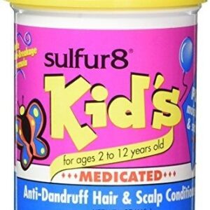 Cabelo Anticaspa Medicado Para Crianças Sulfur8