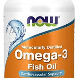 Ômega-3 1000mg 100 Cápsulas Softgels 180 Epa / 120 Dha Now Foods