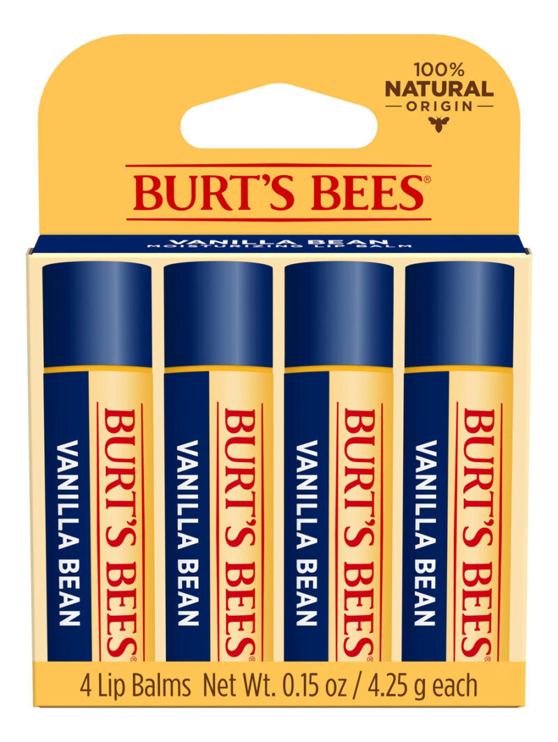 Bálsamo Labial Burt's Bees Hidratante De Baunilha 100% Natur