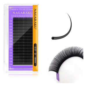 Extensões De Cílios Nagaraku Individual Cílios 0,07 Mm D Cur