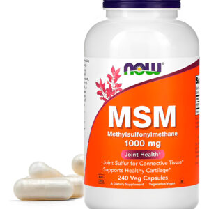 Now Foods Msm 1000mg 240 Cápsulas