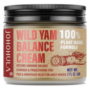 Creme De Inhame Selvagem Johohula Para Equilíbrio Hormonal D