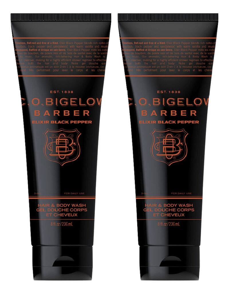 Sabonete Para Cabelo E Corpo C.o. Bigelow Elixir Black Peppe