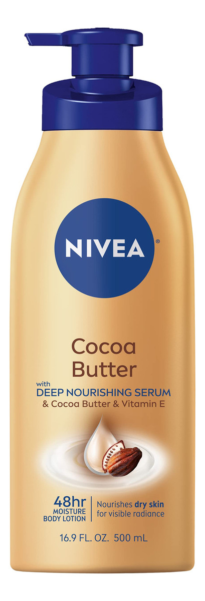 Loção Corporal Nivea Cocoa Butter Com Sérum Nutritivo Profun