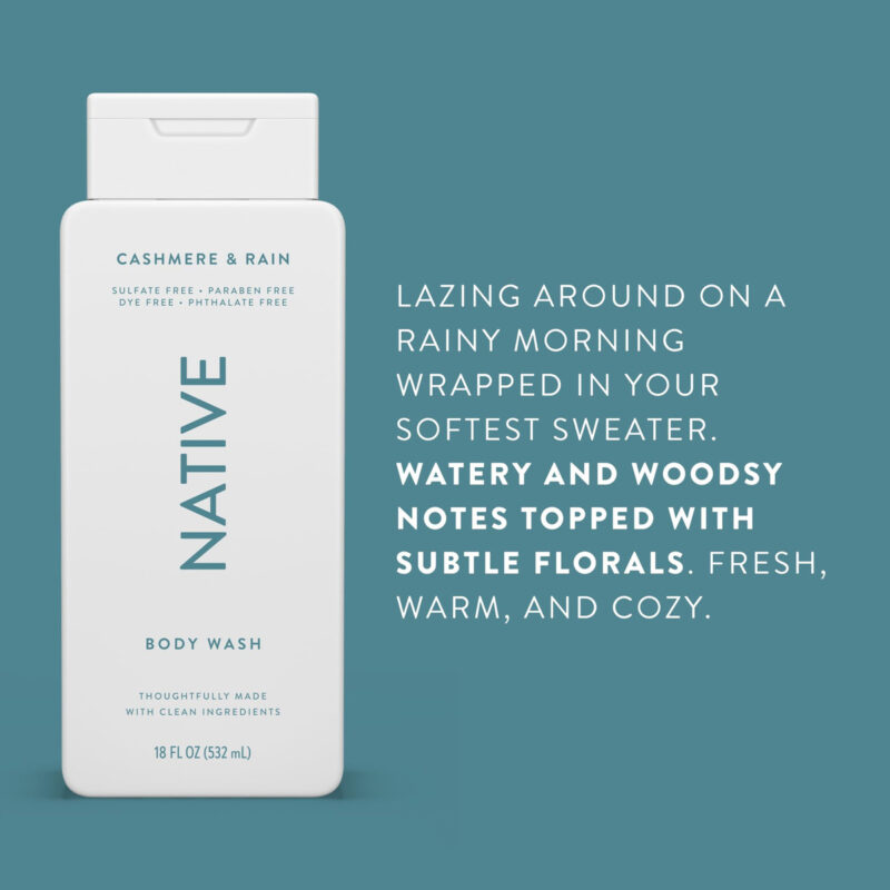 Sabonete Líquido Native Cashmere & Rain 532ml - Pacote Com 2 - Image 4