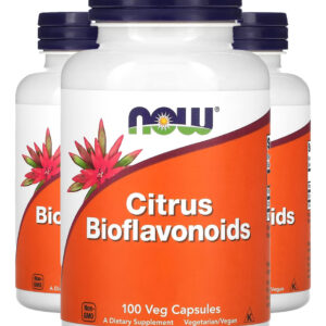 Bioflavonóides Cítricos 100 Cáps Importado 3un Now Foods