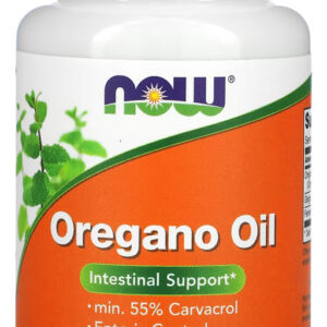 Óleo De Orégano Now Foods Oregano Oil Revestido 90 Sofgels Sabor N/a