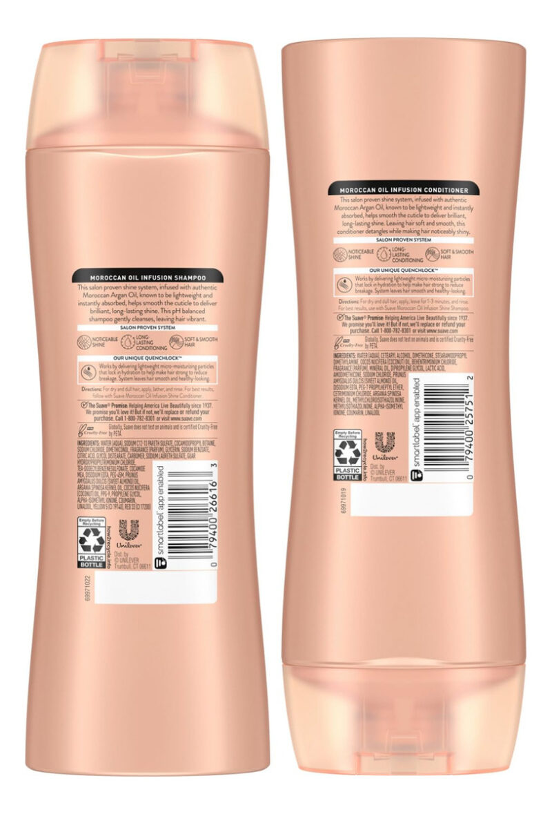 Conjunto De Shampoo E Condicionador Suave Moroccan Oil 375ml - Imagem 2