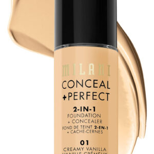 Base Milani Conceal + Perfect 2 Em 1 Creamy Vanilla 30