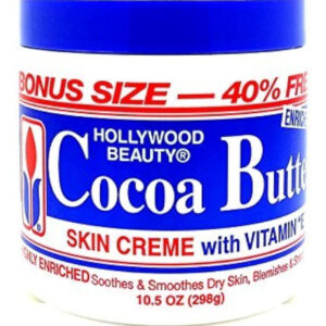 Creme Para Pele Com Manteiga De Cacau Hollywood Beauty 298 G
