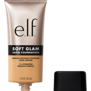Foundation E.l.f. Soft Glam Medium Coverage 30 Ml Com Acabam
