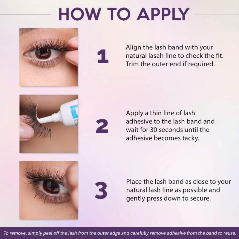 Cílios Postiços Ardell Mega Volume Lash 259 Com Curl Tech, 4 - Image 4