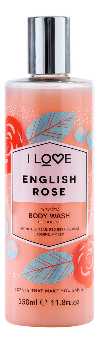 Sabonete Líquido I Love Cosmetics English Rose Scent 350 Ml