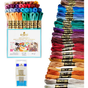 Pacote De 36 Cores Da Coleção Embroidery Floss Dmc Anniversa