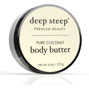 Manteiga Corporal Deep Steep (coco Puro, 6 Onças)