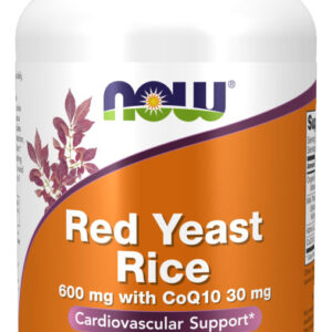 Levedura Arroz Vermelho+coq10 Now Foods 120cáp Sabor N/a