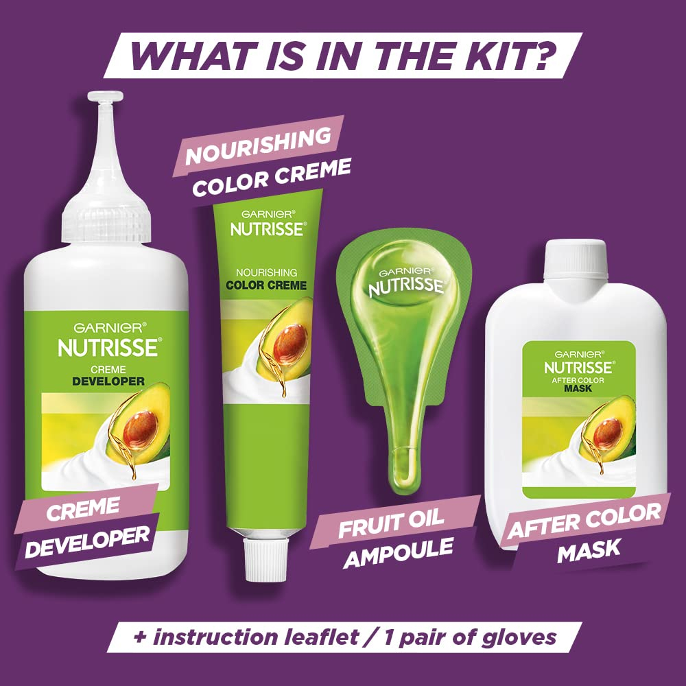 Tintura Para Cabelo Garnier Nutrisse Ultra Color Nutritivo L - Imagem 6