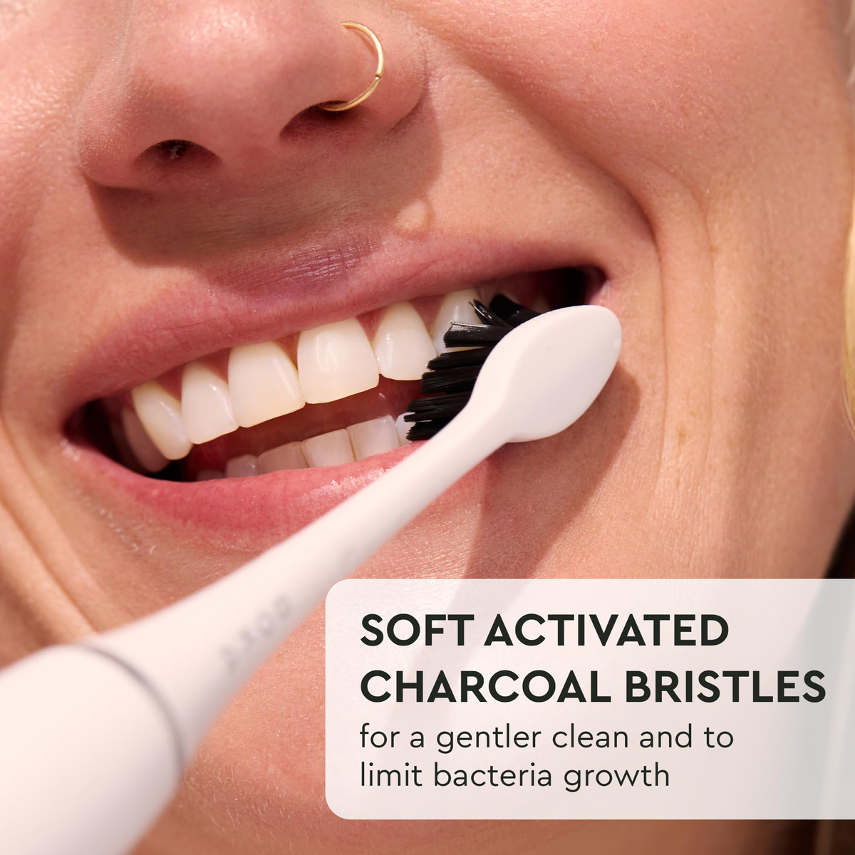 Escova De Dentes Elétrica Boka 3.0 Para Adultos Com 2 Cabeça - Imagem 3