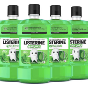 Enxaguante Bucal Listerine Smart Rinse Kids Sem Álcool 500ml