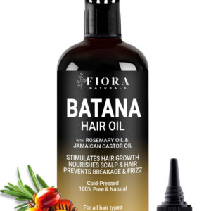 Óleo De Crescimento Capilar Fiora Naturals Batana Dr Sebi 12