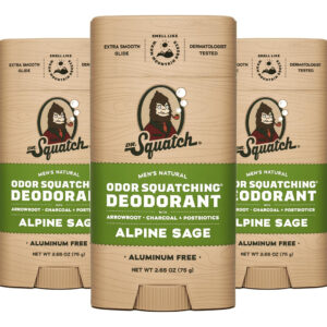 Desodorante Dr. Squatch Natural Alpine Sage Para Homens 80 M