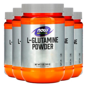 L-glutamina Pó Now Foods Sports 454g F. Livre Importado 5un