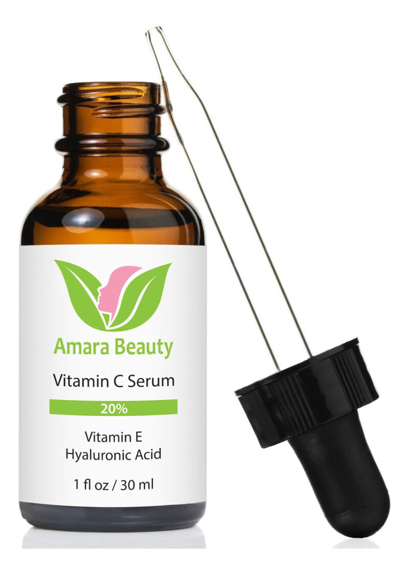 Sérum Amara Beauty Vitamina C 20% Com Ácido Hialurônico E E