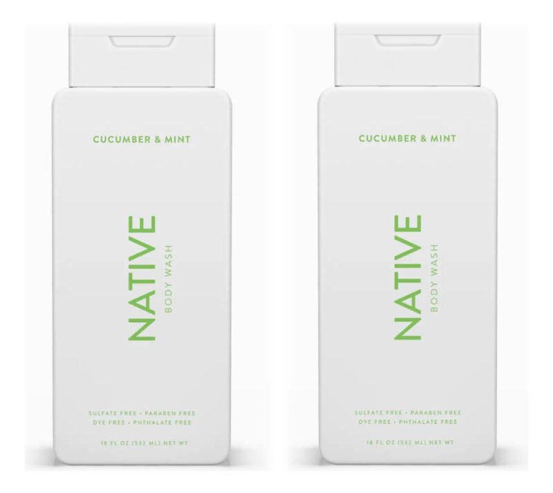 Sabonete Líquido Native Cucumber & Mint 532ml - Pacote Com 2