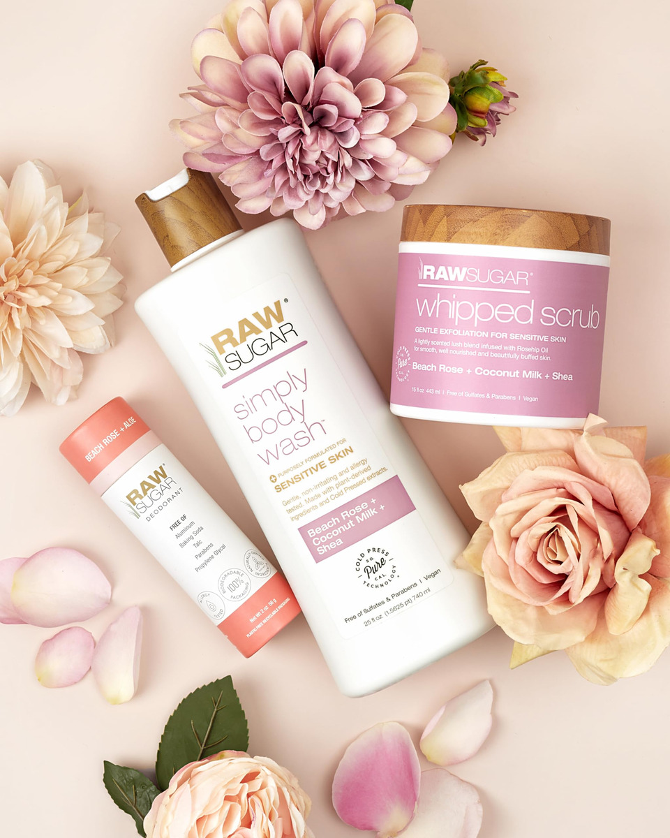 Pacote De Cuidados Corporais Raw Sugar Santal Body Love Com - Imagem 2