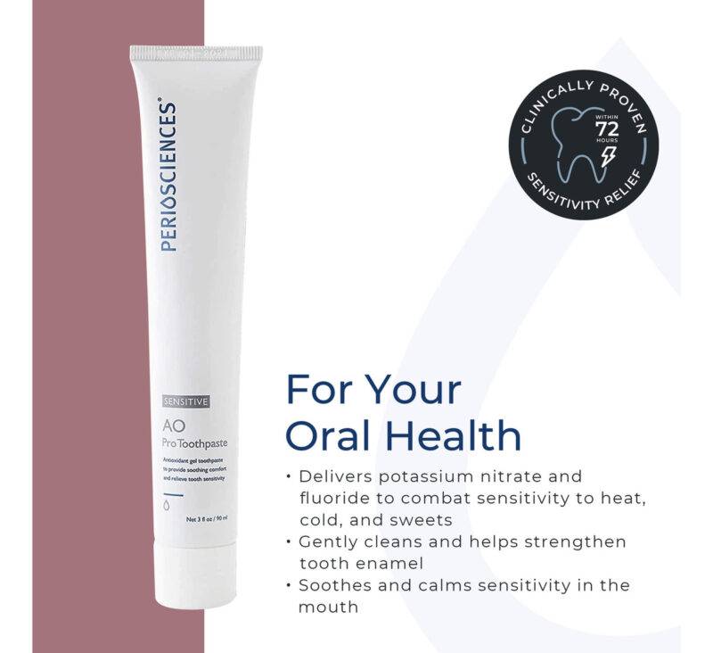 Toothpaste Periosciences Sensitive Ao Pro W/ Nano Hydroxyapa - Image 2
