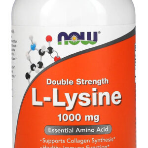 L-lysine Now Foods 1000mg L-lisina 250 Tabs