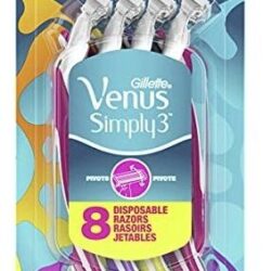 Gillette Venus Simply3 Lâminas Descartáveis Mulheres 8